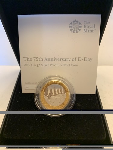 2019 silver proof piedfort 2 - silver,