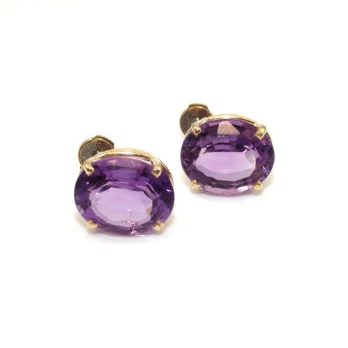 14k yellow gold purple - 14k,