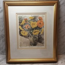 Glyn Martin Limited Edition Print 'Marigolds' 29cm x 34cm