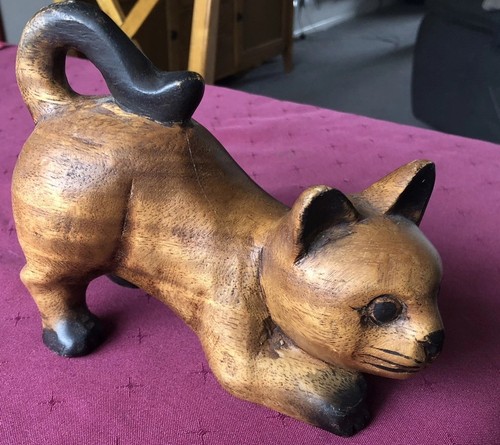 Hand carved wooden - hand,