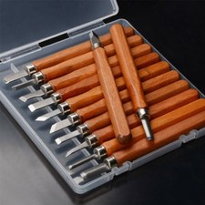 12Pcs Woodworking Carving Hand