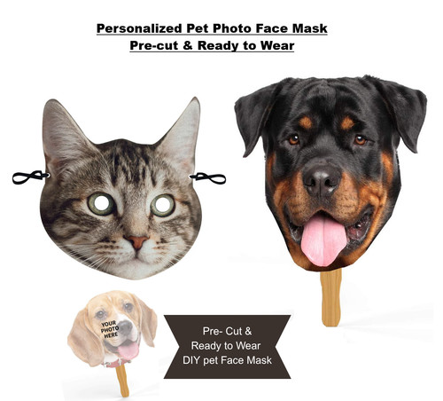 Personalised pet mask cat - mask, dog