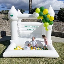 White Mini Bounce House