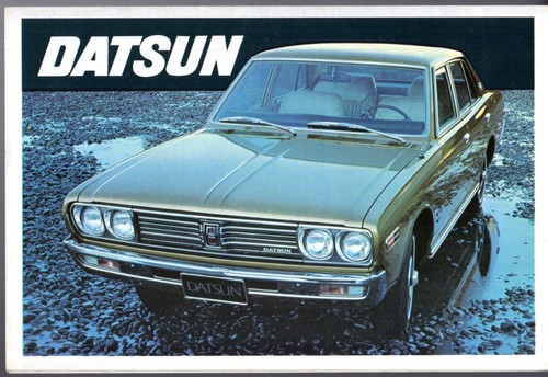 Datsun range 1972 1973 - datsun, 1972-1973