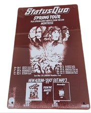 STATUS QUO - QUO NOW UK TOUR