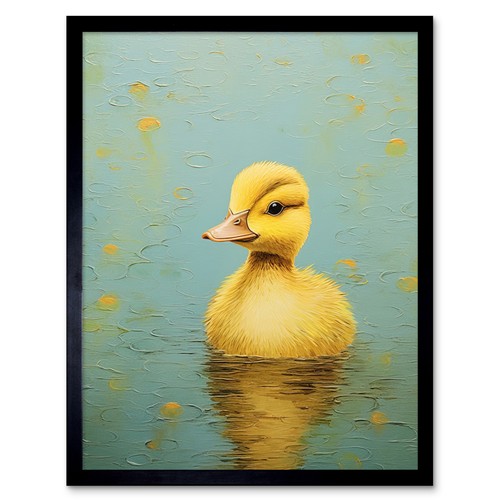 Duckling the water - duckling,