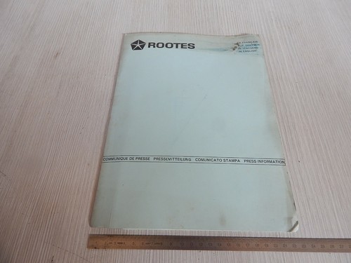 Original rootes sunbeam imp - original,