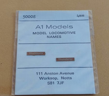 A1 Models OO Gauge Nameplate