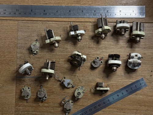 Job lot variable capacitors - job,