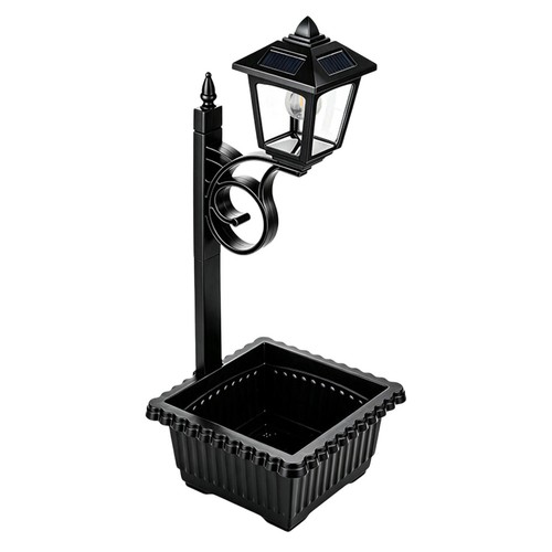 Solar lamp post light with - lamp,