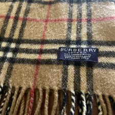 BURBERRY WOOL SCARF As Is See