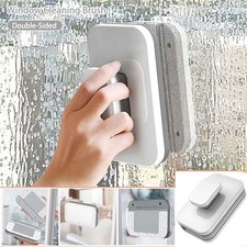 Double Sided Magnetic Window Cleaner Glazed Window Glass Wiper Clean Brush Tools