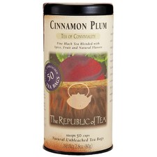 Cinnamon Plum Tea, 2.8 oz Tin