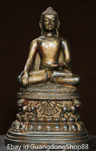 Old tibetan bronze - 13.6",