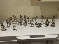 Colection of Silver Plater Ornaments. Very Detailed and Beautiful