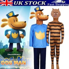 KIDS Dog Man Cartoon UK Book