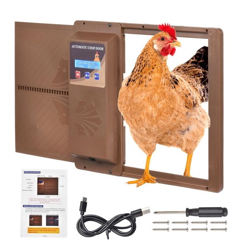 Automatic chicken coop - automatic, door