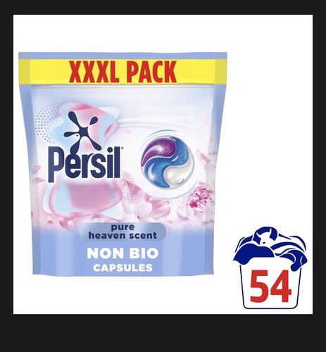 Persil pods non bio washes - pods, non-bio