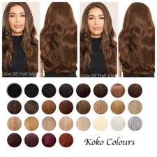 Wavy Half Wig 28" Long Thick