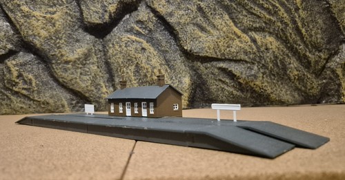 Gauge platform station - n, with