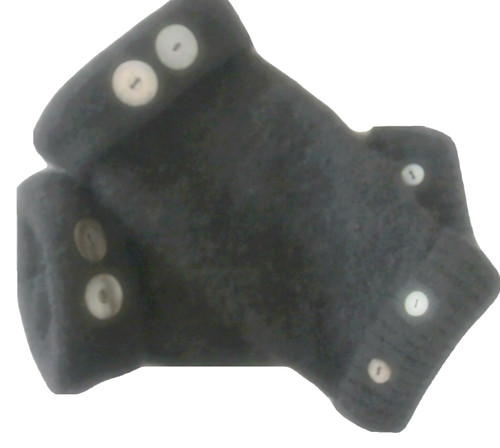 Fingerless gloves black 100 - fingerless,