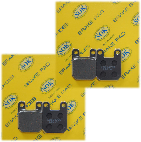 Front rear brake - front&rear, pads