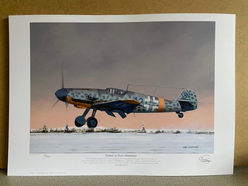 Signed ltd jg52 me109 - ltd, ed