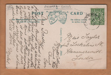 Chinnor, Oxfordshire - Single circle postmark 1912 - Chinnor Church