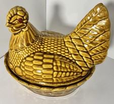 Vintage Yellow Chicken Dish