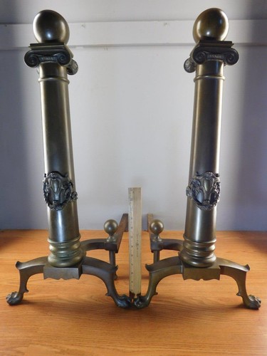 Antique brass classical greek - brass,