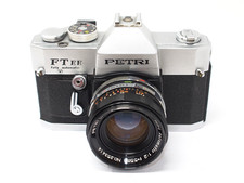 Vintage Petri FT EE 35mm SLR Camera with 55mm f2 Lens