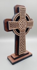 Large Wooden Celtic Cross