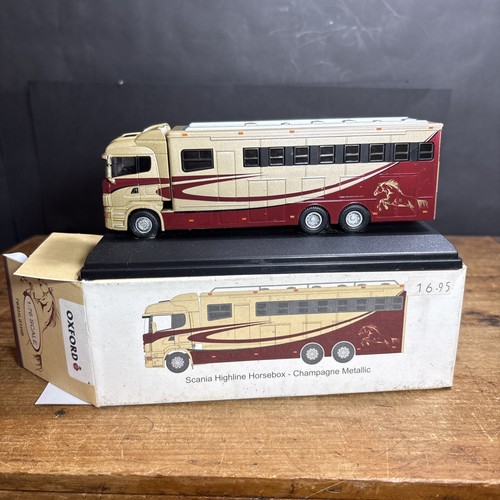 Oxford diecast scania highline - oxford,