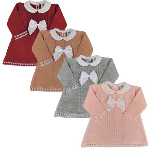 Baby girl dress knitted - baby,