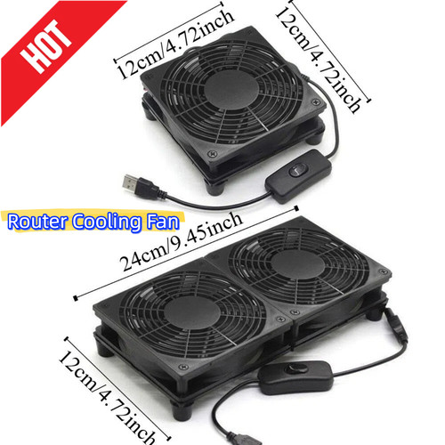 Usb cooling fan - usb, dual