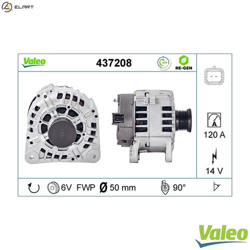 Alternator 437208 for - alternator,