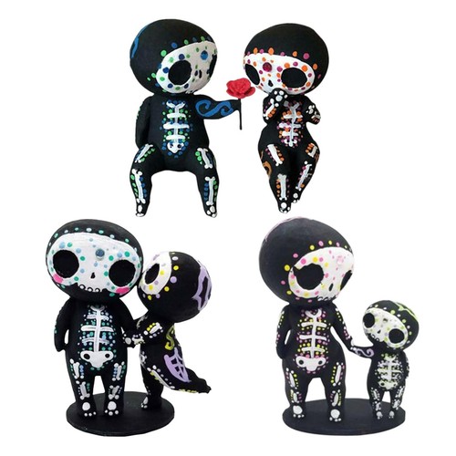 Lovely sugar skull figurine - lovely,