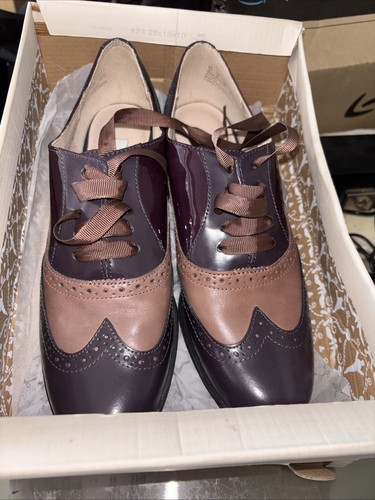 Clarks hamble oak purple - purple, combo