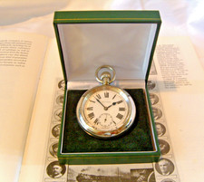 Record Pocket Watch Railway