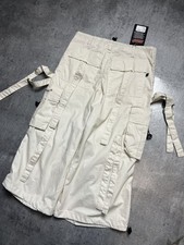 Criminal Damage Drome 3/4 Length Cargo pants Medium in white