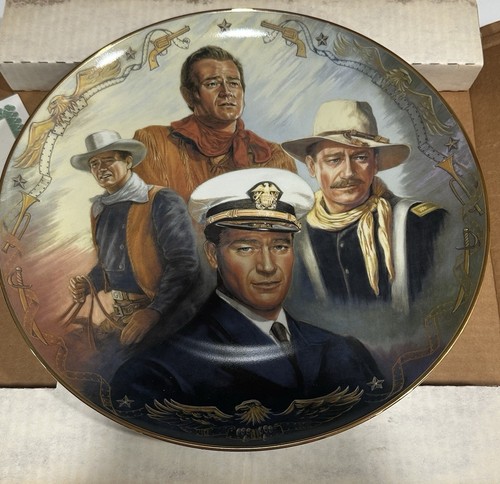 John wayne collector plate - john,