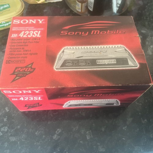 Retro vintage sony xm 423sl - retro, xm-423sl