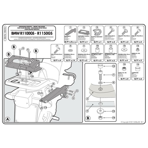 Luggage rack bmw - rack, r