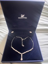 Swarovski Emma Necklace 1500592 & Earrings Set New In Box Christmas Gift