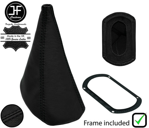 Black stitch leather - black,