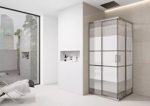 800mm corner entry - 800mm,