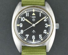 CWC W10 6645-99 Military Issue Tritium Mechanical Swiss Made 1976