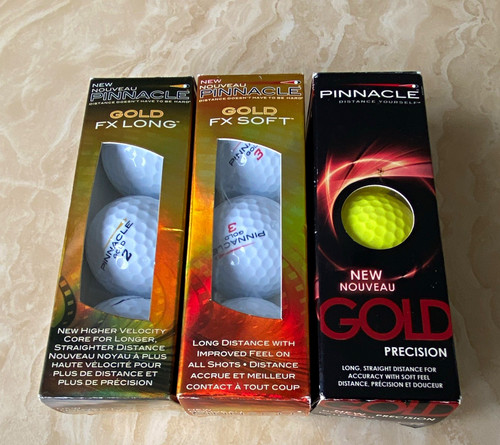 Pinnacle gold golf balls - pinnacle, fx
