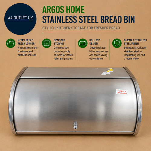 Argos home stainless - home, steel