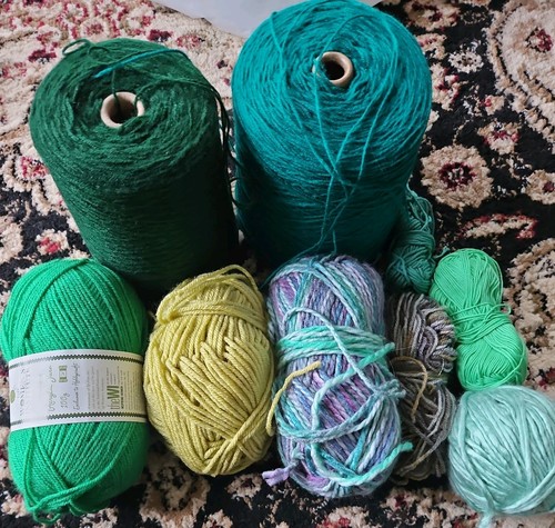 Knitting crochet wool yarn - knitting,